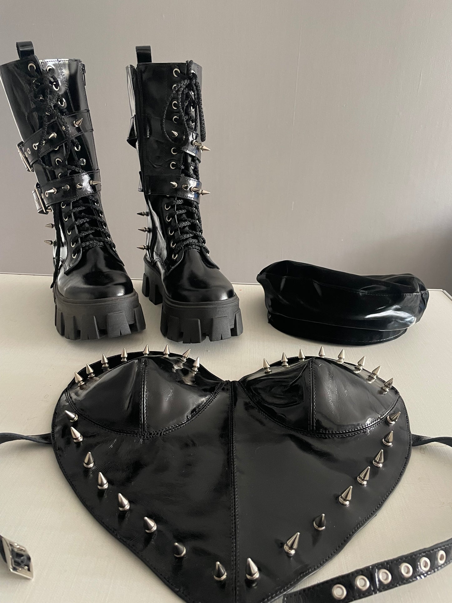 Botas Ranger Goth