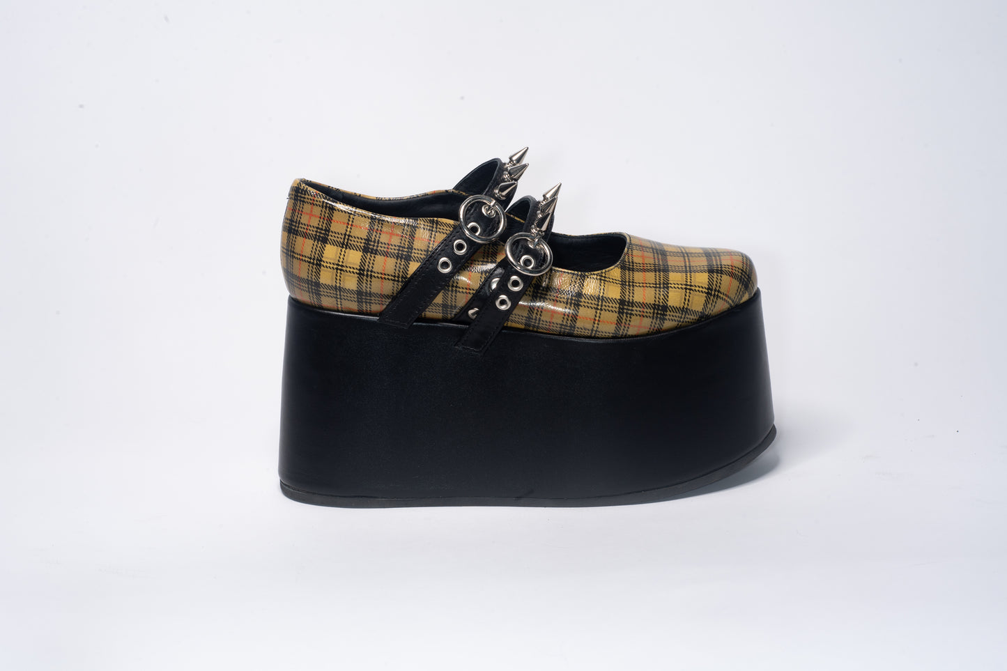 Plataforma 10 Cm Escocesa Yellow