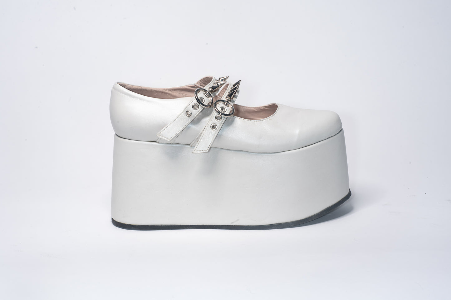 Plataformas 10 Cm White Pearl