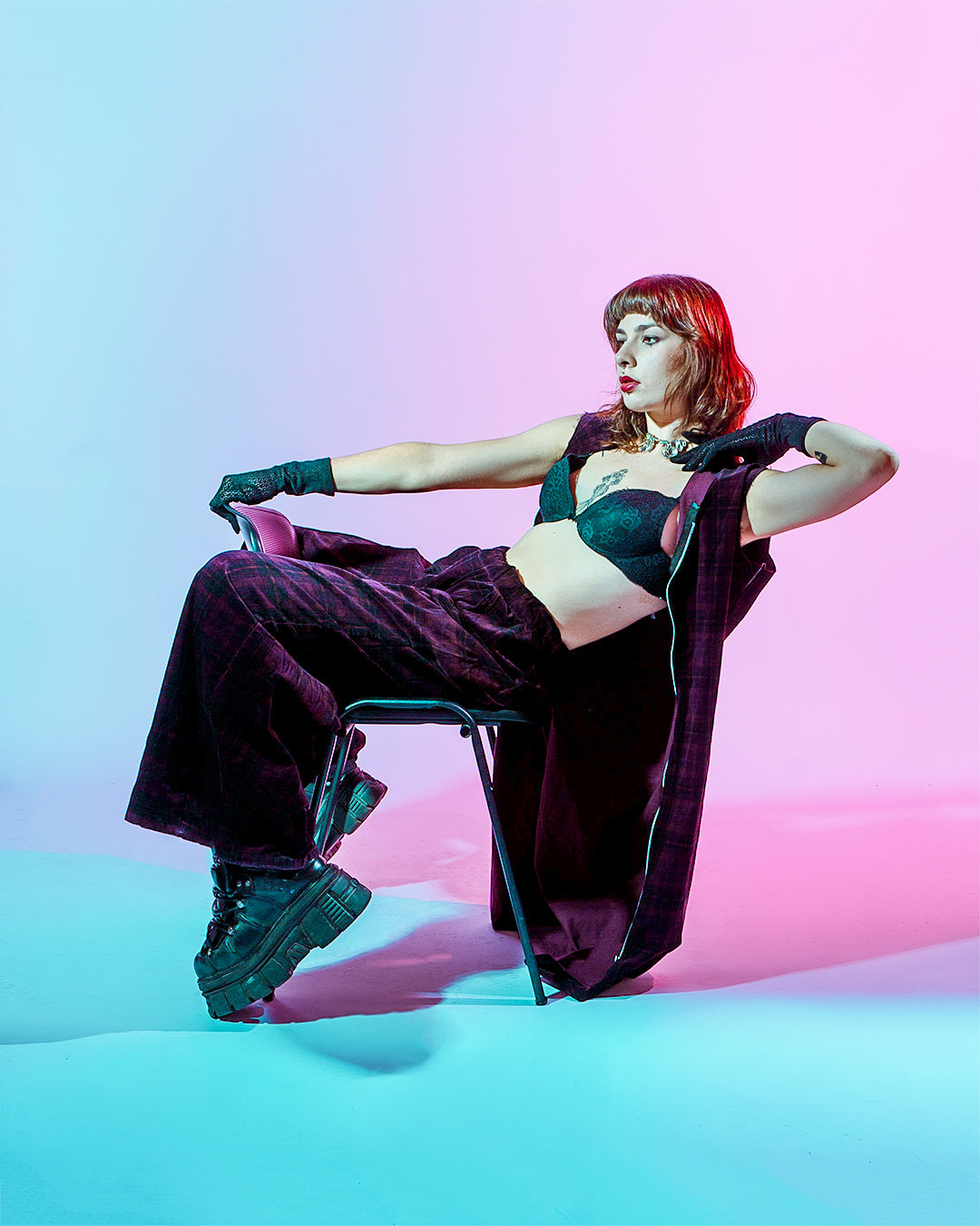 Conjunto Purple Punk GHO