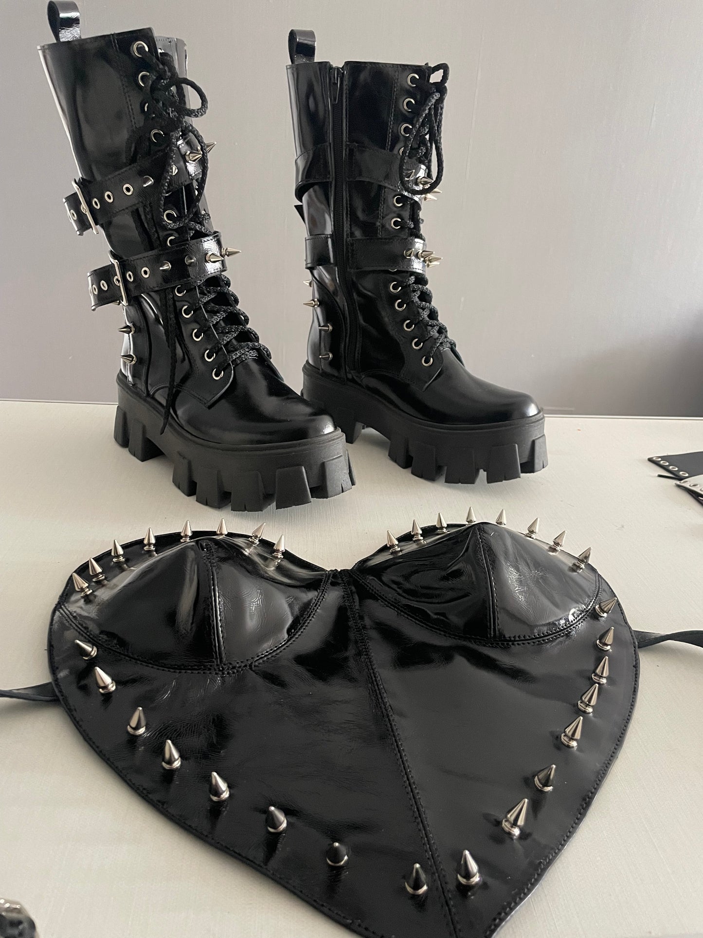 Botas Ranger Goth