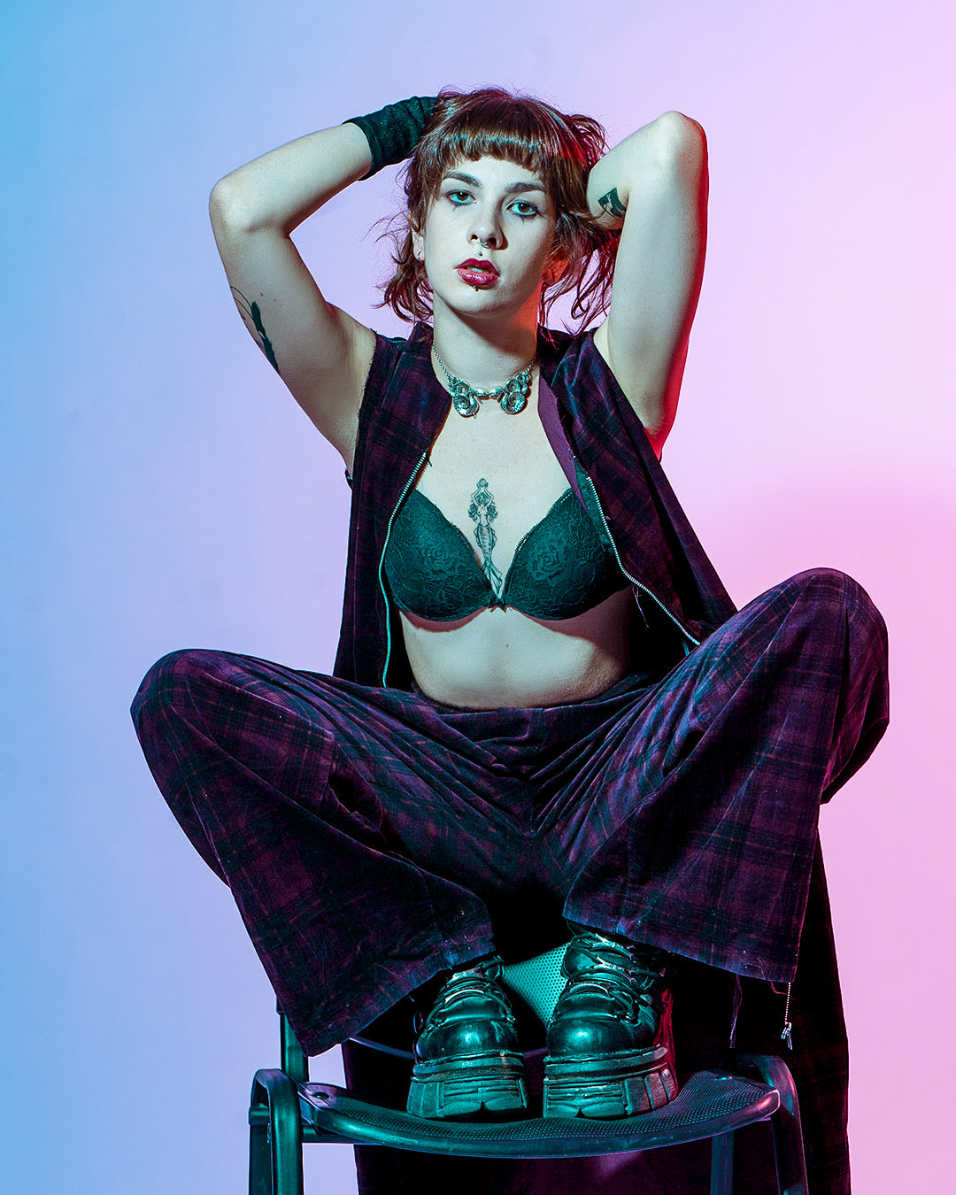 Conjunto Purple Punk GHO