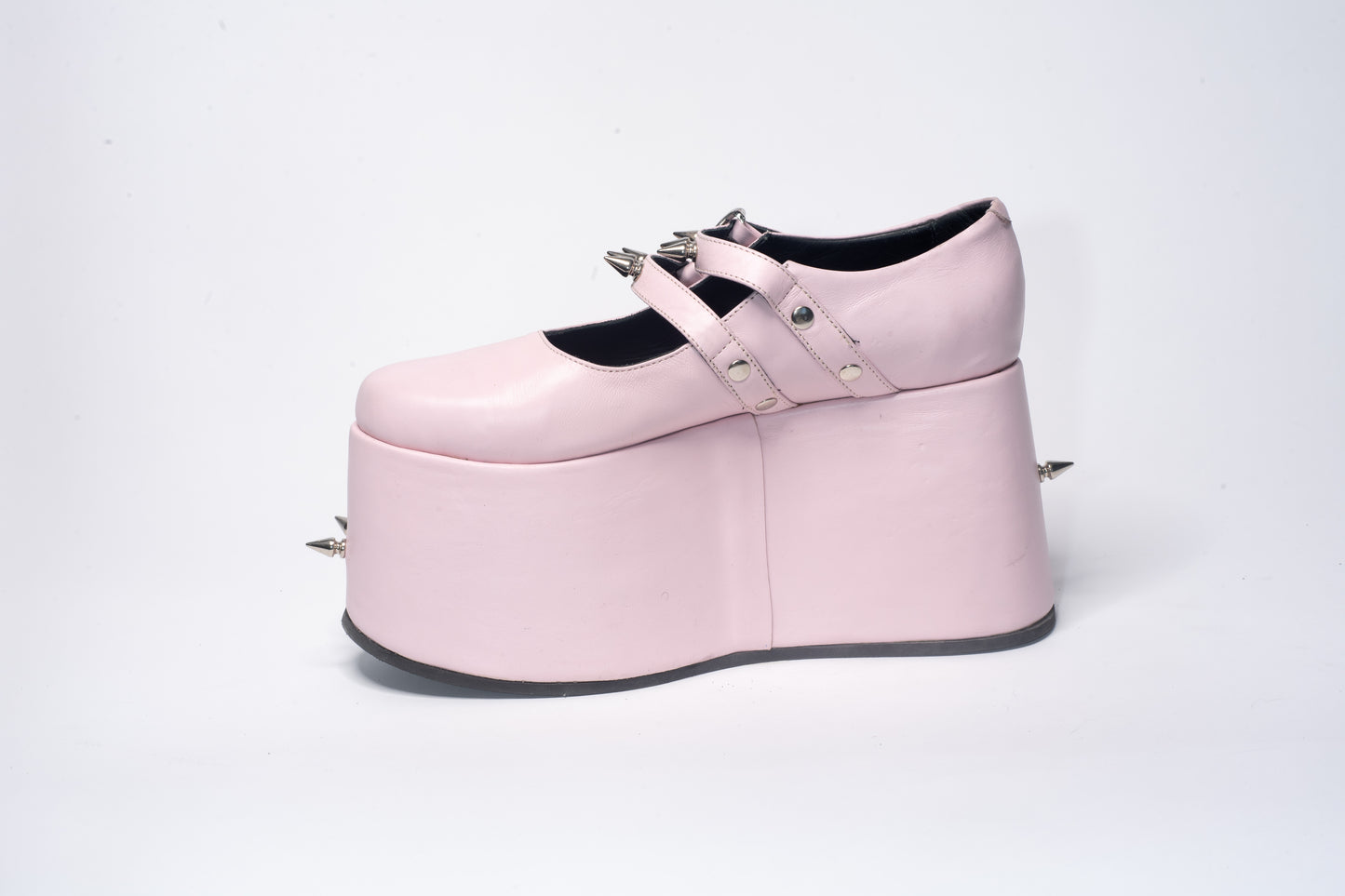 Plataforma 10 Cm Pink con puntas externas