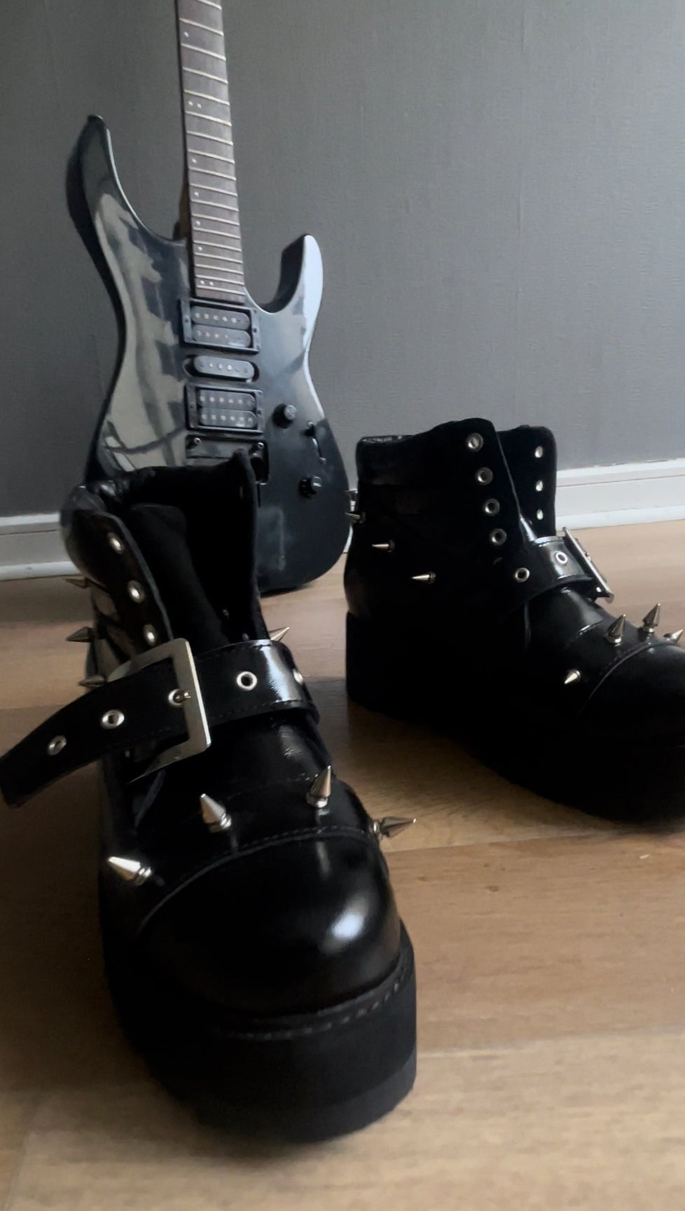 Zapatos Punk Rock Charol