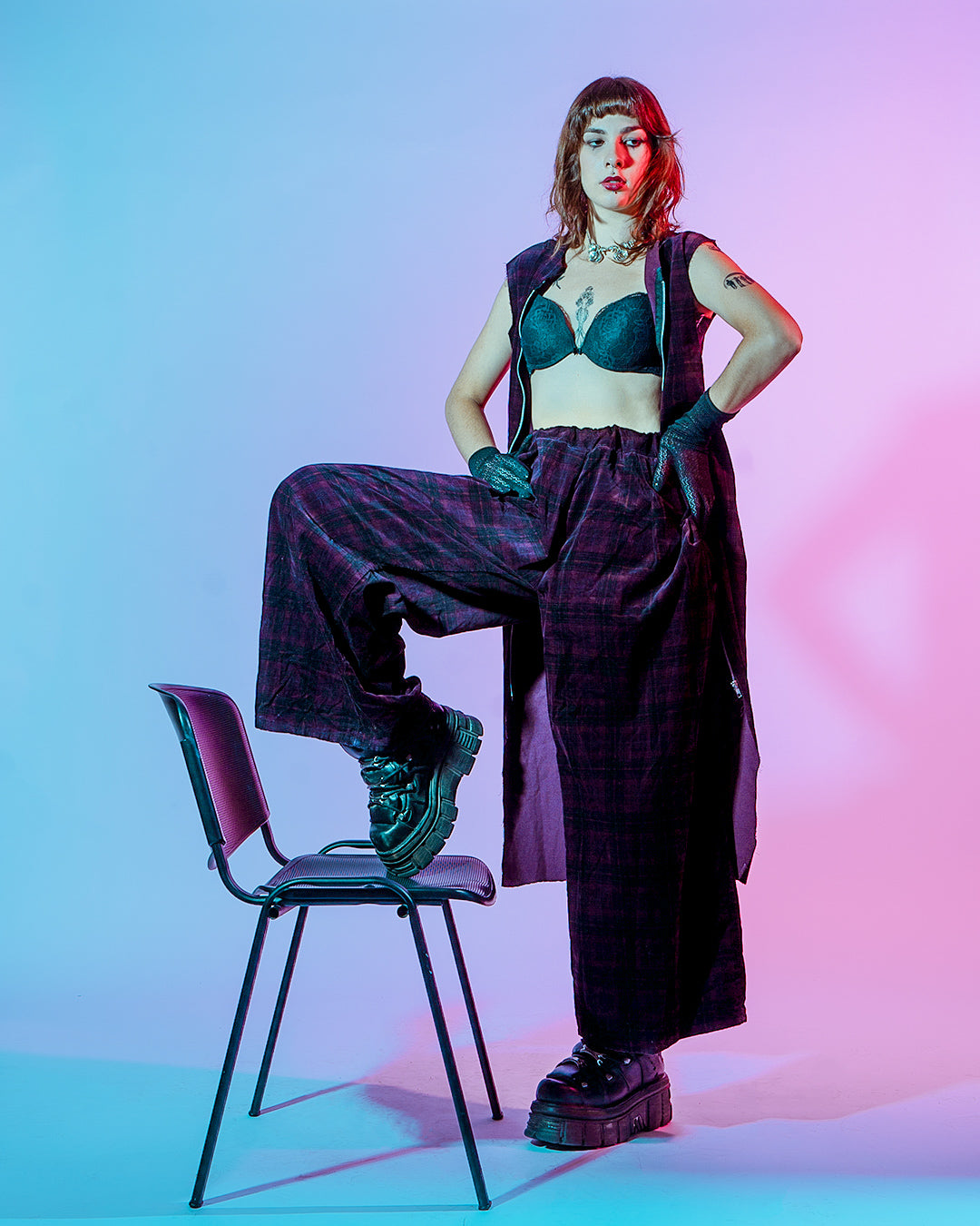 Conjunto Purple Punk GHO