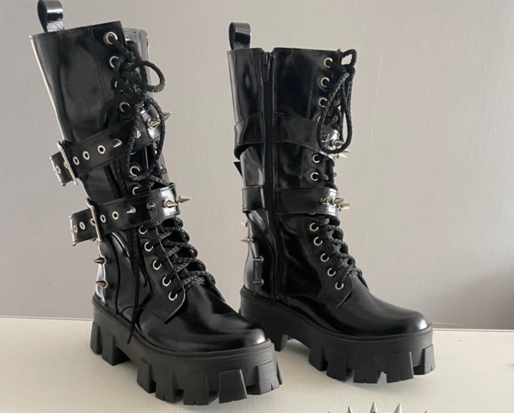Botas Ranger Goth