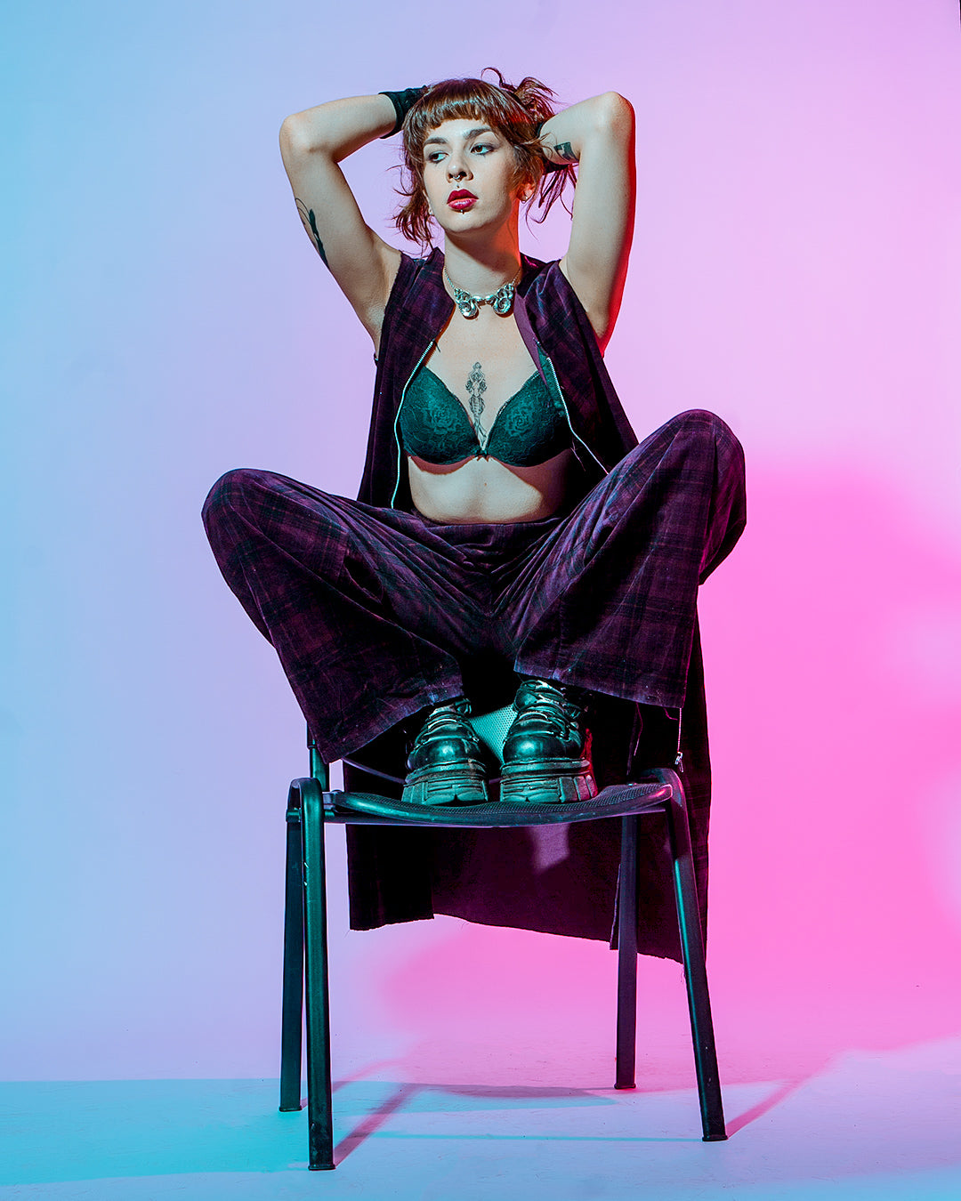 Conjunto Purple Punk GHO