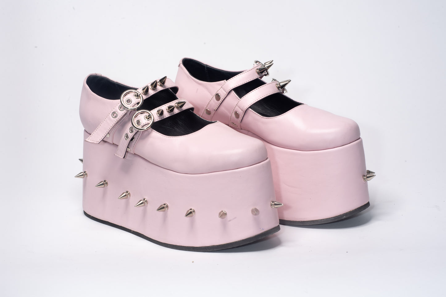 Plataforma 10 Cm Pink con puntas externas